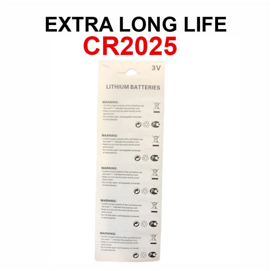 5 X CR 2025 CR2025 ECR2025 BR2025 LITHIUM COIN CELL Battery Exp 2029 NEW - view 8