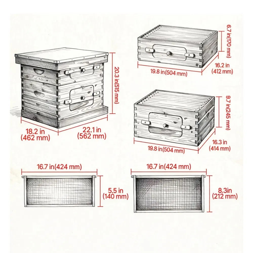 Bee Hive for Outdoor - view 6