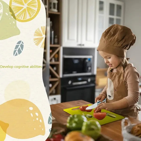 Everyday Kitchens Complete Youngsters Cooking Set - Real Cooking Tools, Safety Knives - view 5