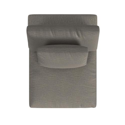 York Modular Armless Chair - view 2