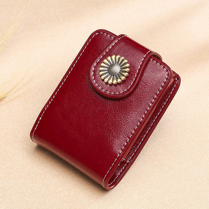 Women's Trumpet Simplicity Solid Color Cosmetic Bag - view 6