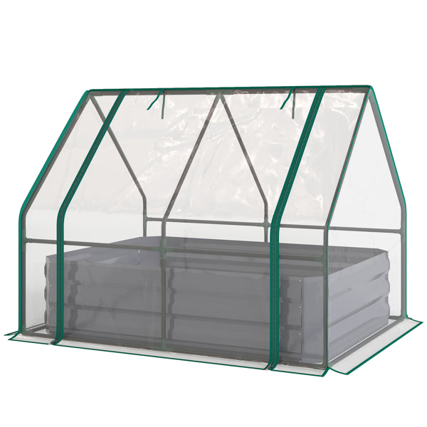 Garden Bed With Mini Greenhouse - view 3