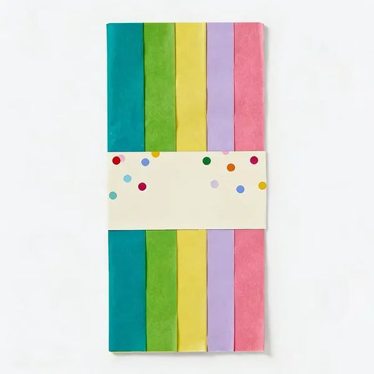 20ct Tissue Paper Colored: Multicolor Gift Packaging For Birthday & Easter, 20 Sheets, 16.5" X 24" - view 2