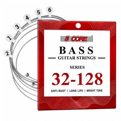 5 Core Guitar Strings 4/5/6 String Set for Acoustic Electric Bass Ukulele - view 10