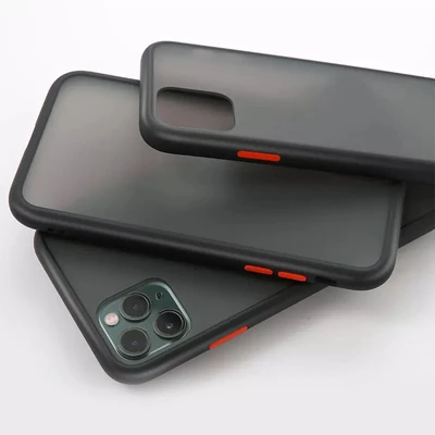 iPhone 12 5.4 TPU Frame with Soft Texture Button