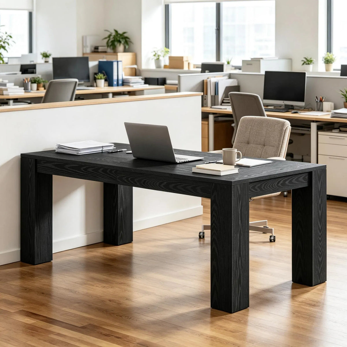 Minimalist Computer Desk for Office - view 2