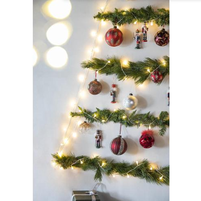 D3.9 Christmas Ball Ornaments, Glass Decorative Hanging Ball Christmas Tree Ornaments For Holiday Party Decorations - view 9