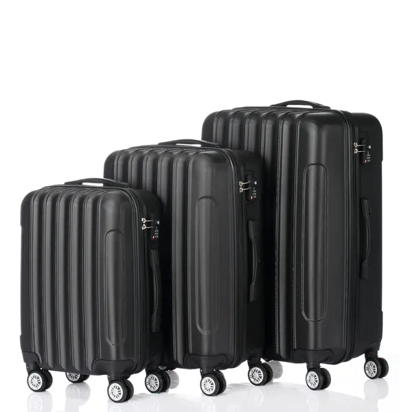 3-in-1 Multifunctional Large Capacity Traveling Storage Suitcase Black - view 9