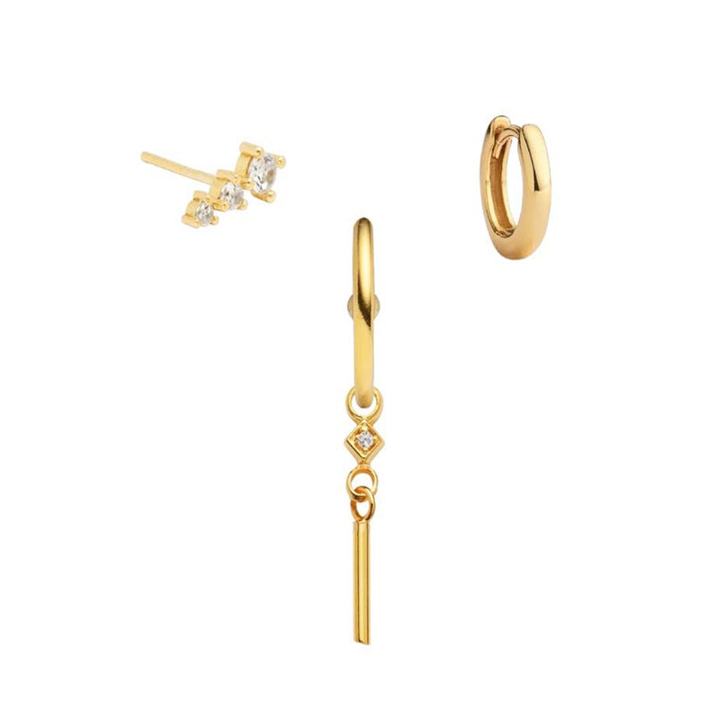 Fashion Earrings Earrings Earrings Set 3 Pieces - view 8