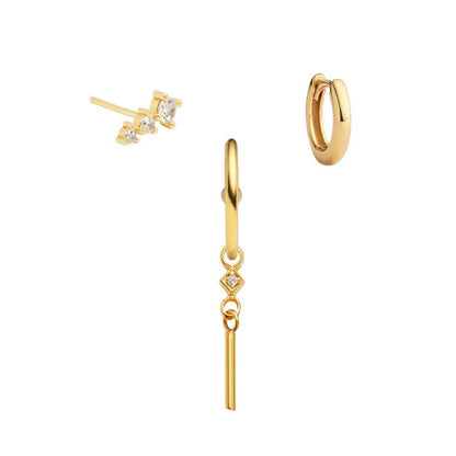 Fashion Earrings Earrings Earrings Set 3 Pieces - view 8