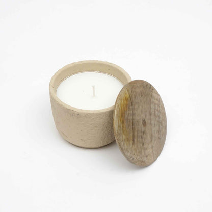 Jar Candle Ecomix Wax Fill With Wooden Lid Mimosa, 7oz - view 2