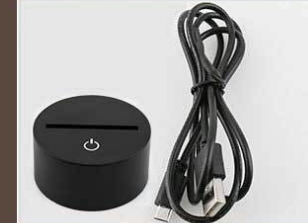 3D lights Christmas lights colorful night lights led colorful touch bedside sleep lights Christmas decorations - view 4