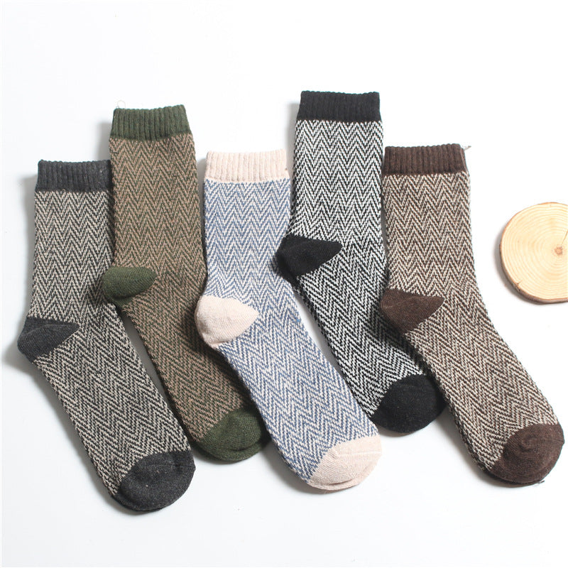 Rabbit Wool Socks Men's Business Socks - view 9