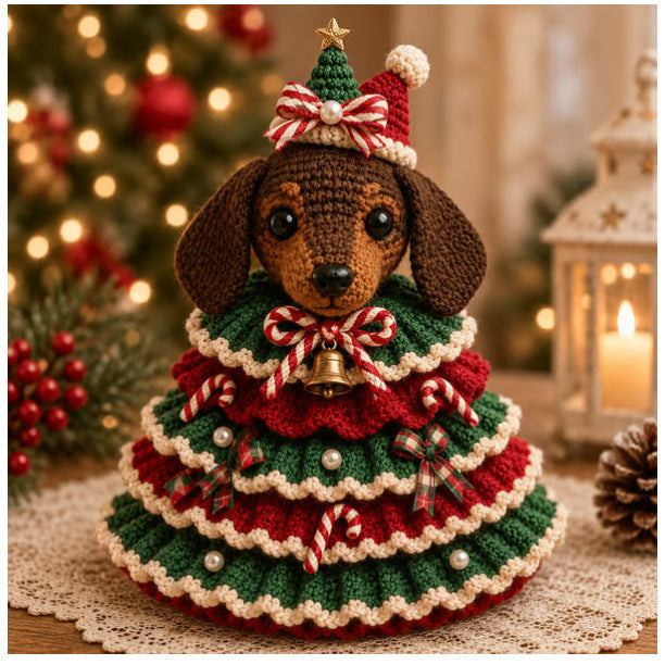 Crochet Christmas Tree Kit Christmas Gift - view 3
