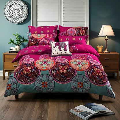 3pcs Duvet Cover Set King Duvet Coverx1 Pillowcasex2 Extremely Diverse Styles - view 4