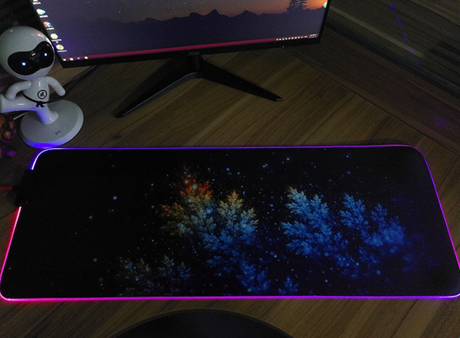 RGB Mouse Pad Luminous Mouse Pad Led Mouse Pad - view 6
