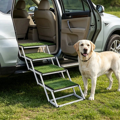Pet Stairs with Adjustable Height for Outdoor - view 2