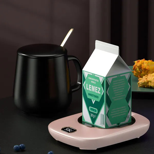 Electric Coffee Mug Warmer For Desk Auto Shut Off USB Tea Milk Beverage Cup 3 Temperature Setting - view 3