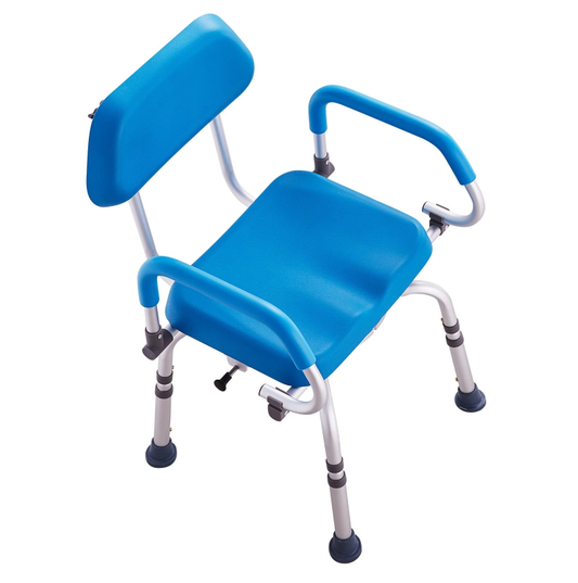 Swivel Shower Chair 360 Degree, Adjustable Shower Seat With Pivoting Arms & Padded Bath Seat For Inside Shower Or Tub - view 2