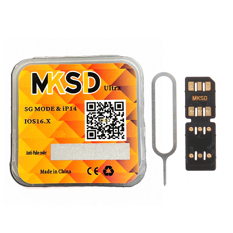 MKSD Ultra V5.3 Unlock Card RSIM Chip Service iPhone 14 13 12 11 X XR 8 7 6 2023 - view 9