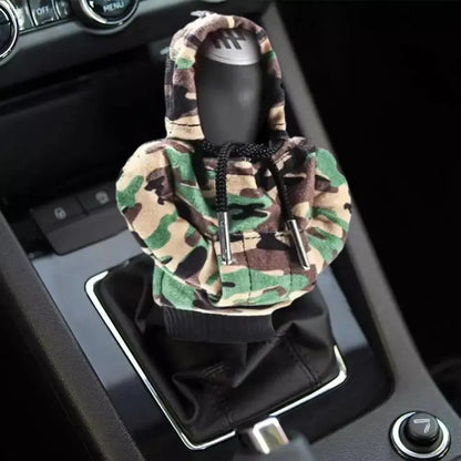 Car Gear Shift Cover Mini Hoodie Gear Shift Cover for Car Shifter Interior Trim - view 10