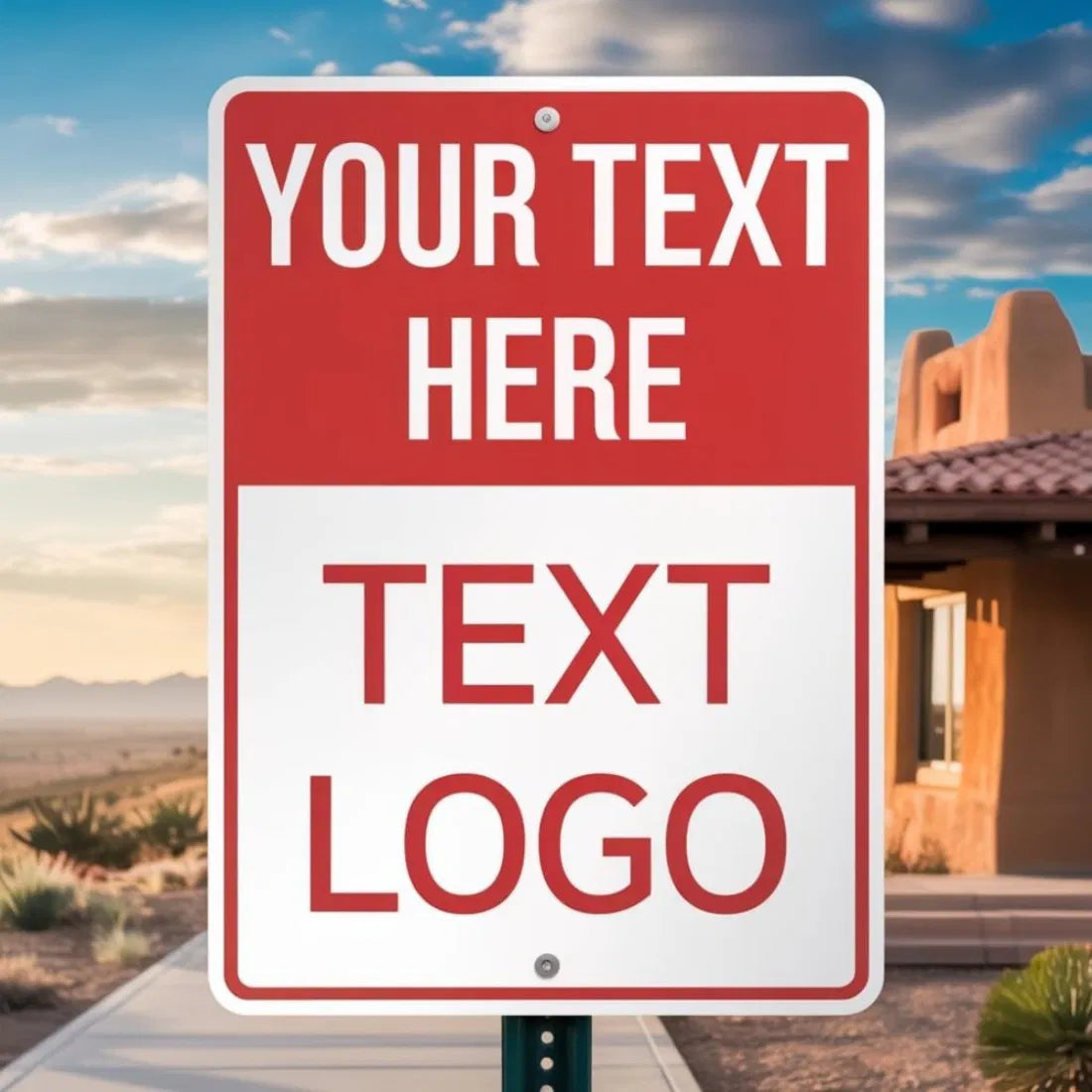 Custom Metal Signs Outdoor Business Home Office Fade Resistant Corrosion Resistant - view 8