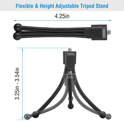 Tripod Stand For Camera Mini Projector Flexible Tripod Holder Heavy Duty Camera Tabletop Mount With Anti-slip Feet - view 2