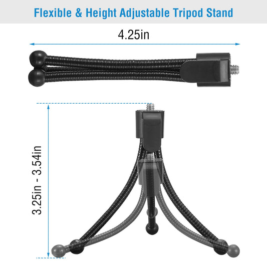Tripod Stand For Camera Mini Projector Flexible Tripod Holder Heavy Duty Camera Tabletop Mount With Anti-slip Feet - view 2