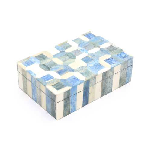 Decorative Storage Box With Bone Material - view 2