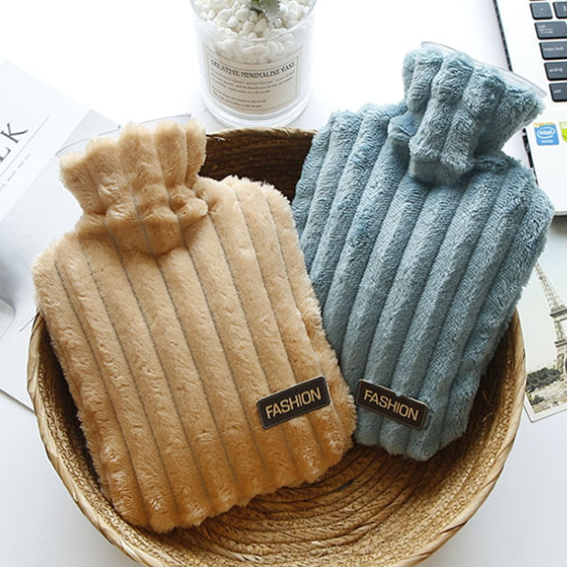 Plush Water Injection Explosion-proof Hot Water Bottle - view 3