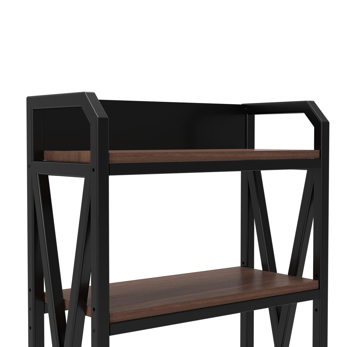 56.30'' Bakers Rack 4-Level Storage Shelves Metal And Wooden Kitchen Shelves, Kitchen Organizers And Storage - view 5