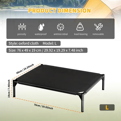 Elevated Breathable Mesh Pet Bed, Indoor&Outdoor Use, Sizes For Small To XL Pets - 2026 Must-Buy - view 3