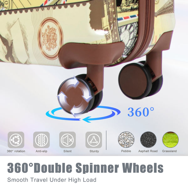 20"/24"/28" 3 Pcs/set In PC Spinner Wheel Luggage, Carry On Suitcase - view 4