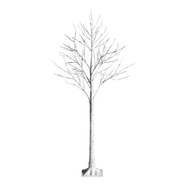 White 5FT LED Birch Tree - Lifelike Bark 72 Lights Flexible Branches 7.2ft Cord For Christmas - view 7