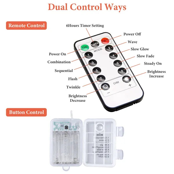 1Pc 3.28FT Spider Web Light With Hairy Spider 70LED Battery Powered Remote Control 8 Lighting Modes Glowing Outdoor - view 5