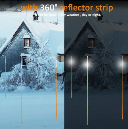 Snow Marker,Orange,20pcs - view 7