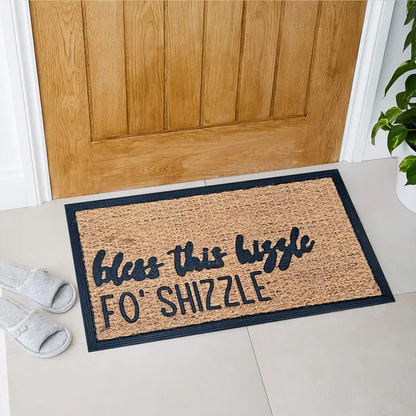 Funny Coir Doormat Hello There Welcome Front Porch Decor Doormat For The Entrance Way Outdoor With Heavy-Duty Non Slip - view 2