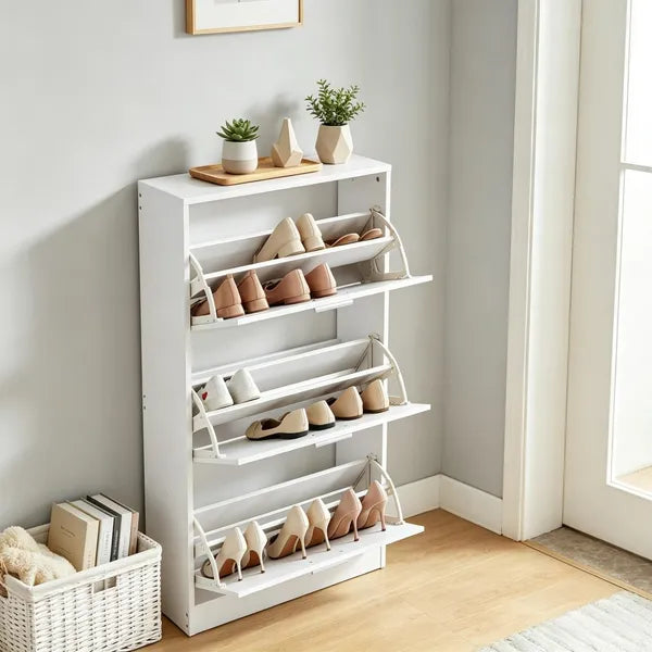 Classic Shoe Cabinet With Space-Saving - view 2