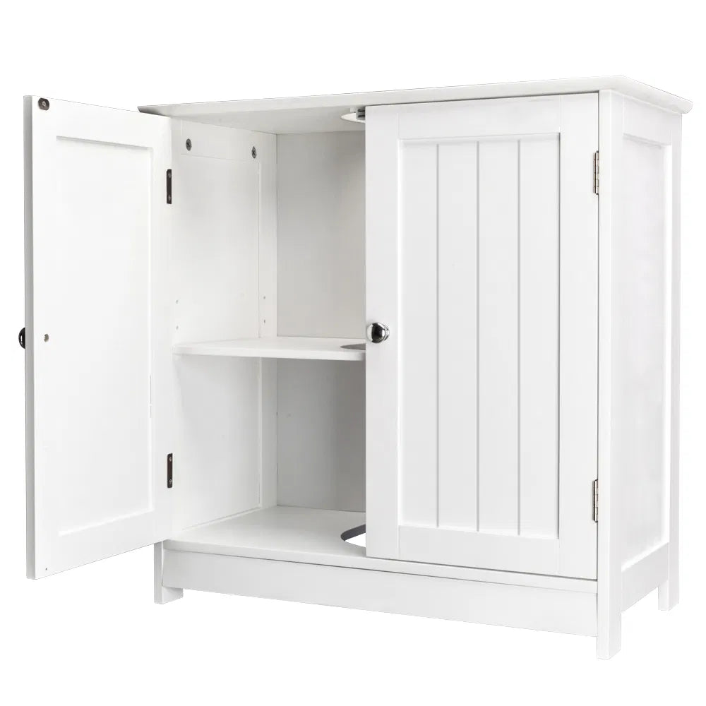 Storage Furniture Bathroom Sink Cabinet White - view 8