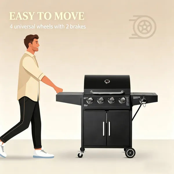 Portable Charcoal Grill - view 2