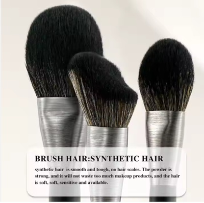 BEILI Low MOQ Ship Fast Custom High Quality Make Up Brushes Wholesale Wood Handle Premium Natural10pcs Makeup Brush - view 5