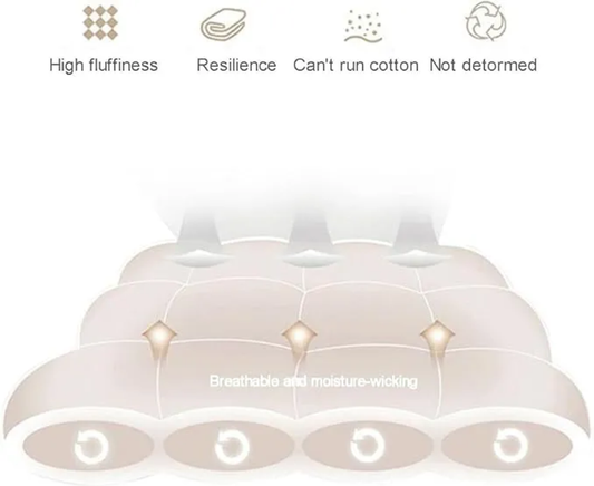 Mattress With Checkered Three-dimensional Edges, 4 Colors, King Size - view 2