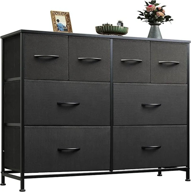 Dresser For Bedroom With 8 Drawers, Wide Fabric Dresser For Storage And Organization, Chest Of Drawers - view 8