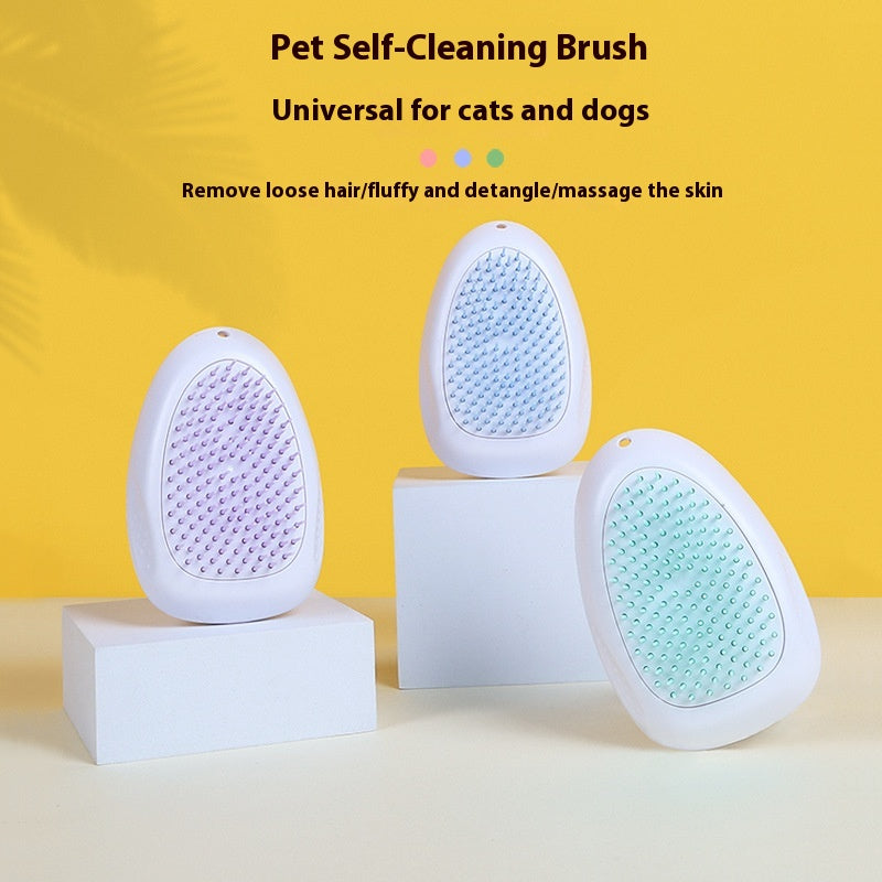 Pet Cat Cleaning Comb Hair Remover - view 2