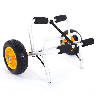 1.5MM Plug Pin Aluminum Alloy Canoeing Trailer Cart Silver - view 7