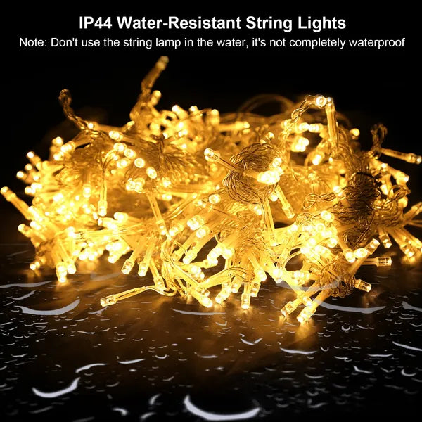 3M 300 LEDs String Curtain Light IP44 String Fairy Lights Party Xmas Decor Lamps - view 2