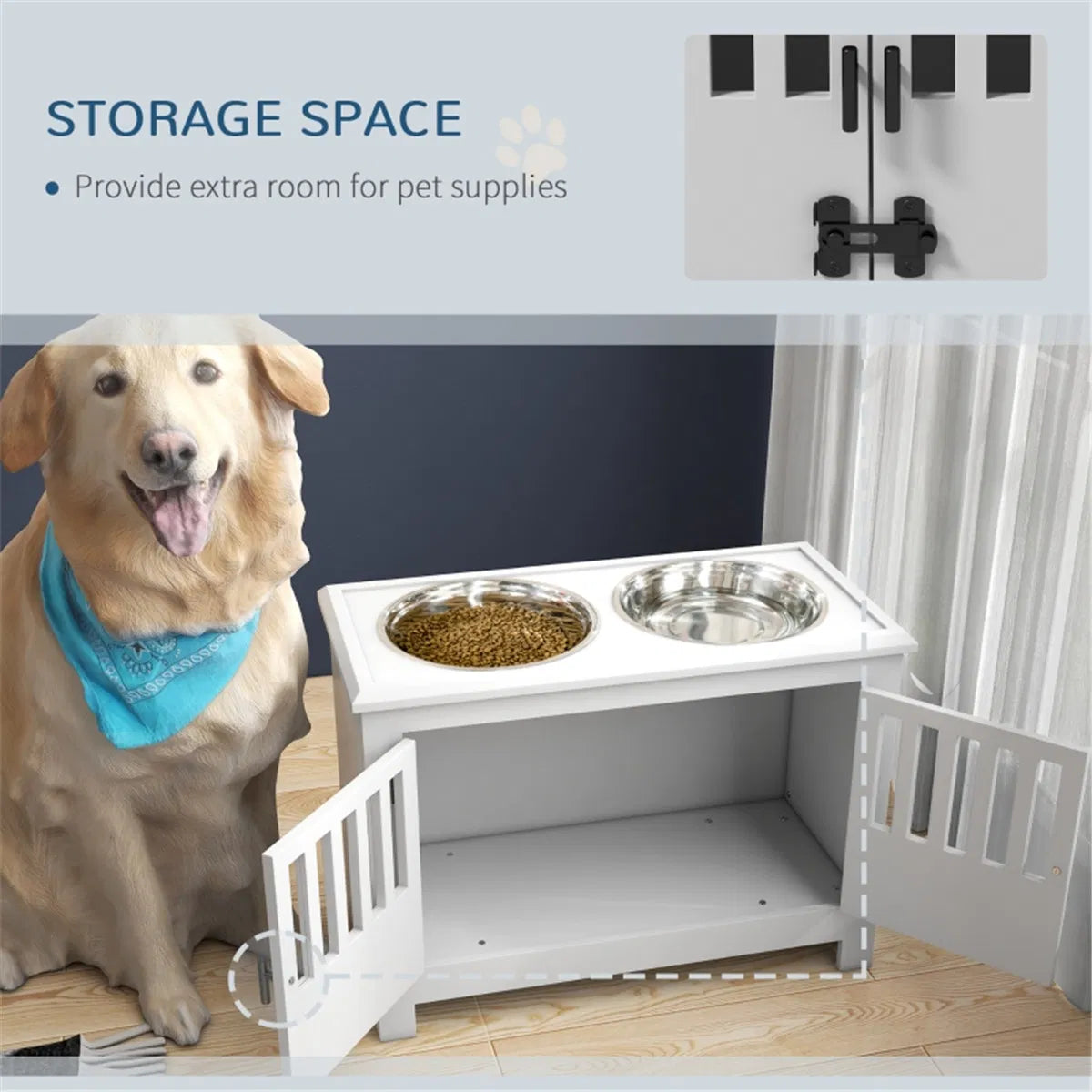 Dog Food Storage Cabinet - view 3