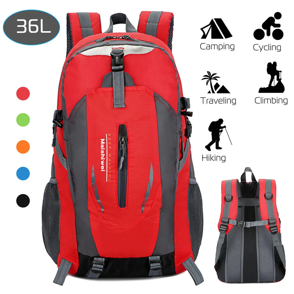 36L Outdoor Backpack Waterproof Daypack Travel Knapsack For Hiking Camping Picnic Travel School Spring Summer - view 6