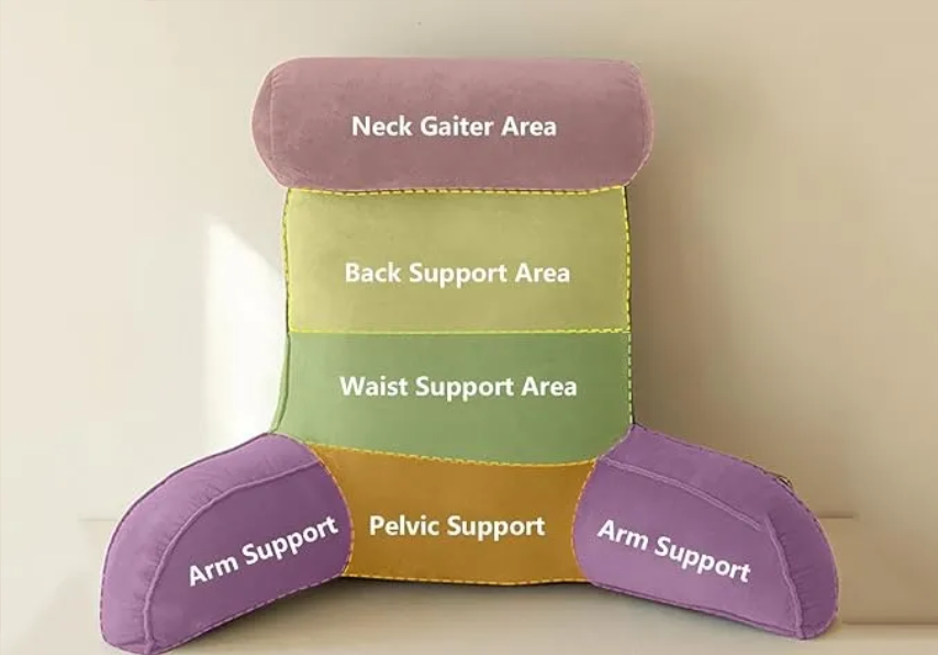 Sofa Bed Head Reading Pillow, 75x55cm, 5 Colors - view 8