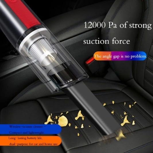 Wired Red Car vacuum cleaner car with strong suction handheld vacuum cleaner small mini rechargeable home vacuum cleaner - view 2